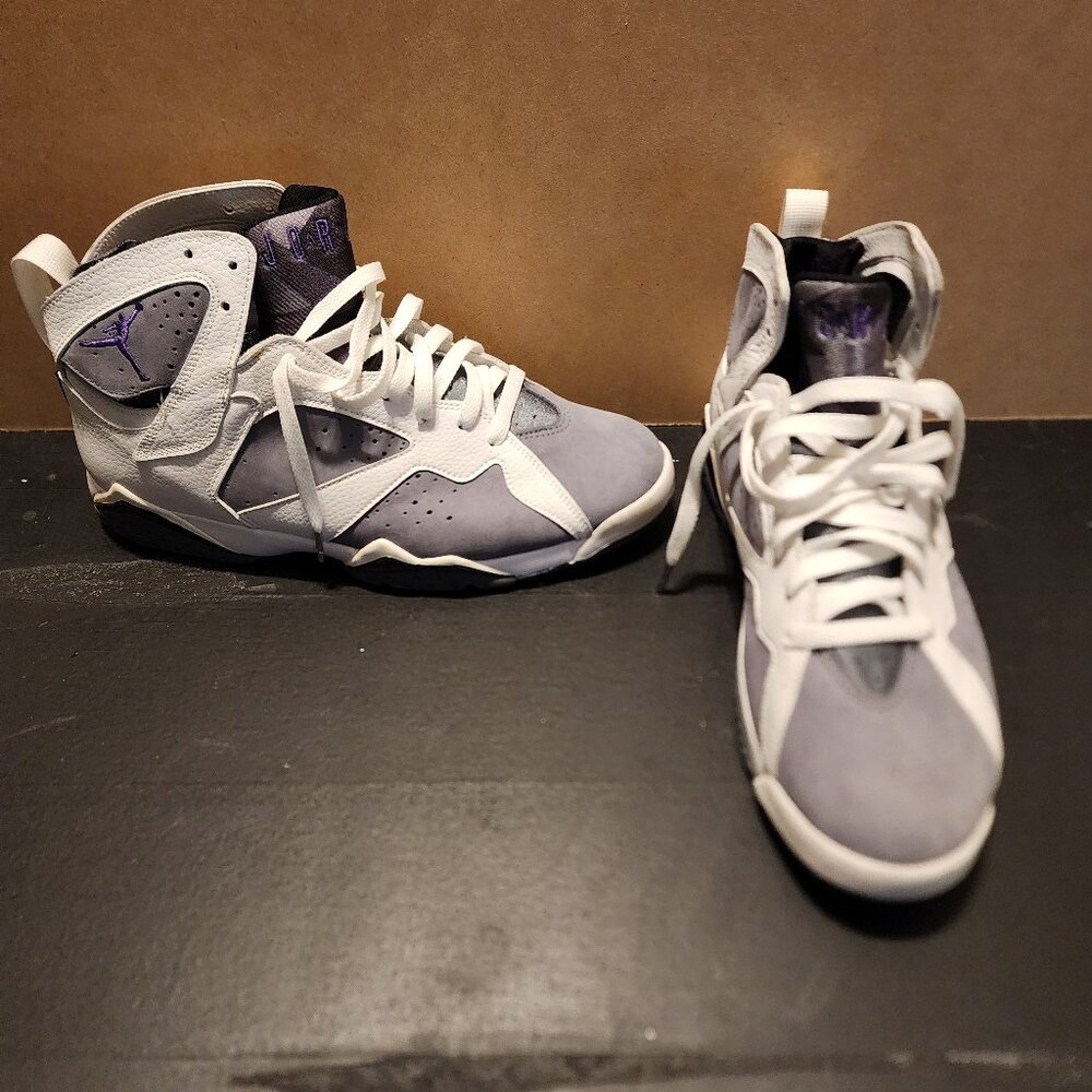 Nike Air Jordan 7 Retro - Varsity Purple Flint Grey (c